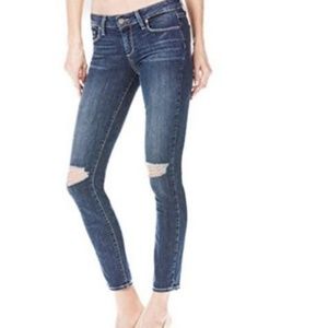 Paige Denim Verduro Ankle skinny jeans destructed